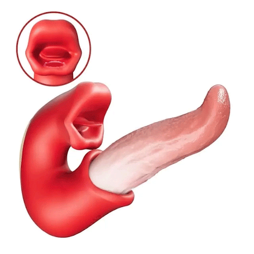 KEREX 3-in-1 Women's Vibrator – G-Spot Thrusting & Licking Toy🗽