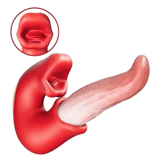 KEREX 3-in-1 Women's Vibrator – G-Spot Thrusting & Licking Toy🗽